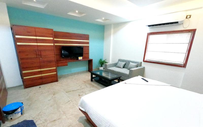Hotel United House Shirdi Bagian luar foto